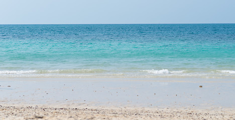 Image showing blue sea background