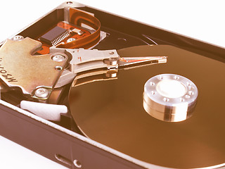 Image showing  PC hard disk vintage