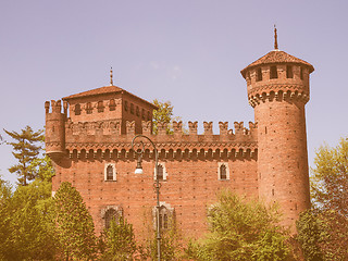 Image showing Medieval Castle Turin vintage