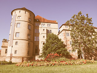 Image showing Altes Schloss (Old Castle) Stuttgart vintage