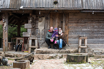 Image showing young  family portrait