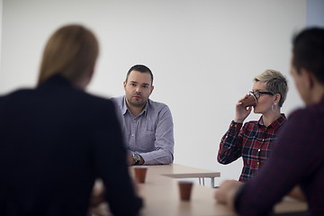 Image showing startup business team on meeting