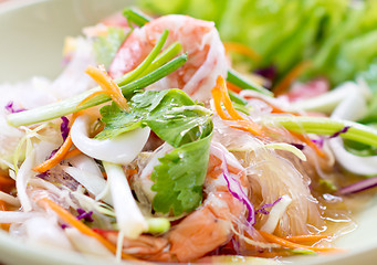 Image showing glass noodle salad