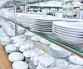 Image showing big utensil shop