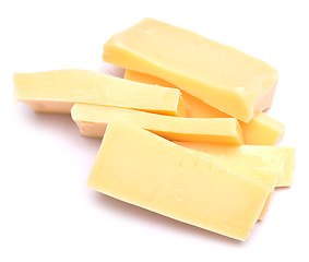 Image showing cheese on white