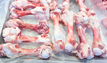 Image showing fresh raw bones