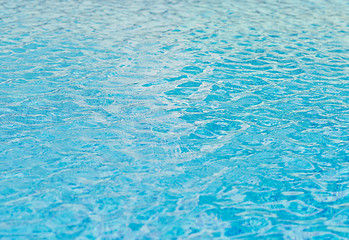 Image showing pool water