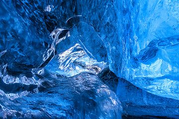 Image showing Amazing glacial cave