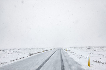 Image showing Winter road