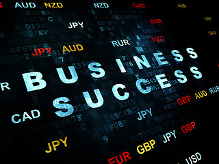 Image showing Finance concept: Business Success on Digital background