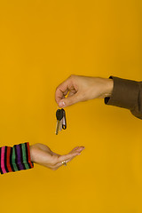 Image showing Giving Keys 2