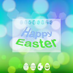 Image showing Happy Easter Banner