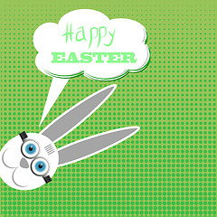 Image showing Easter Bunny. Greeting Card
