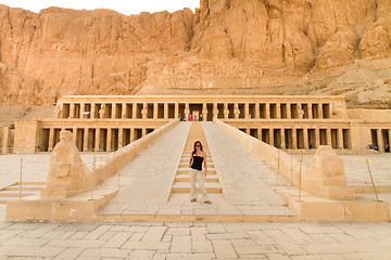 Image showing Mortuary Temple of Hatshepsut, Luxor, Egypt.