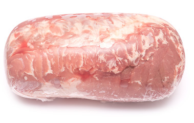 Image showing raw meat on white