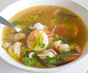 Image showing Tom yam soup