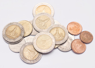 Image showing Thai coins money