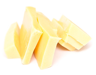 Image showing cheese on white