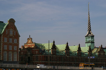 Image showing Copenhagen stock exchange