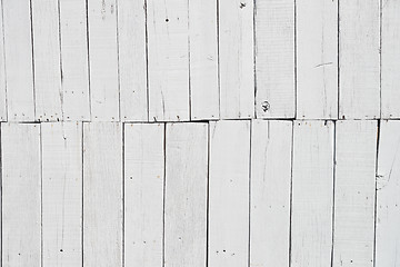 Image showing white fence texture