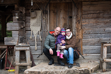 Image showing young  family portrait