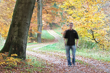Image showing Man walking
