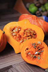 Image showing hokaido pumpkin vegetable