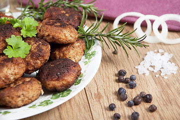 Image showing Meatballs from minced meat