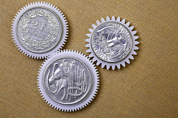 Image showing Coins gear