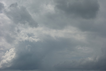 Image showing rainy sky