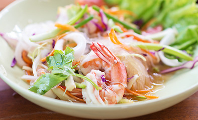 Image showing glass noodle salad