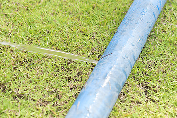 Image showing hole in a hose