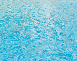 Image showing pool water