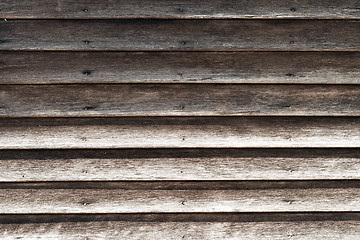 Image showing old wooden background