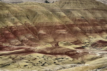 Image showing Painted Hills, Oregon, Autumn