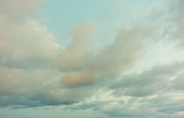 Image showing grunge sky background