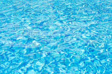 Image showing pool water