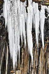 Image showing Ice pinnacles