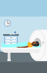 Image showing Magnetic resonance imaging.