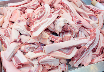 Image showing fresh raw pork