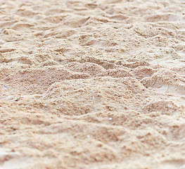 Image showing beach sand texture