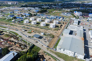 Image showing Transneft oil pumping station. Tyumen. Russia