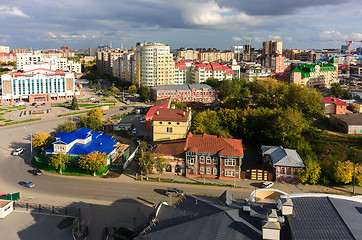 Image showing Historical and modern area. Tyumen. Russia