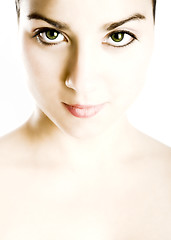 Image showing Green eyes