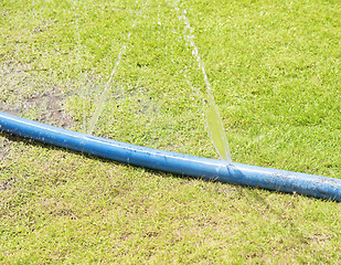 Image showing holes in a hose