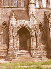 Image showing Glasgow cathedral vintage