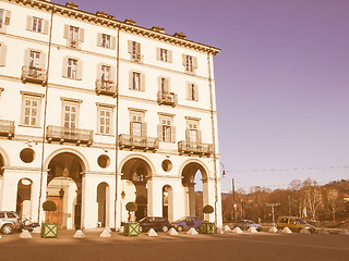 Image showing Turin, Italy vintage