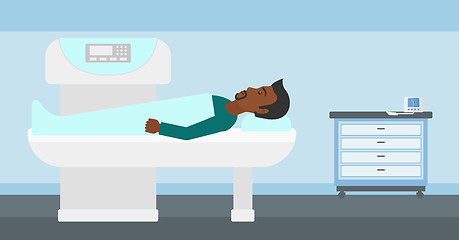 Image showing Magnetic resonance imaging.