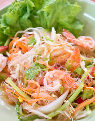 Image showing seafood salad