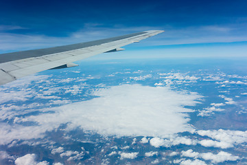 Image showing airplane air view